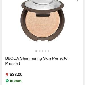 BECCA prosecco pop highlighter